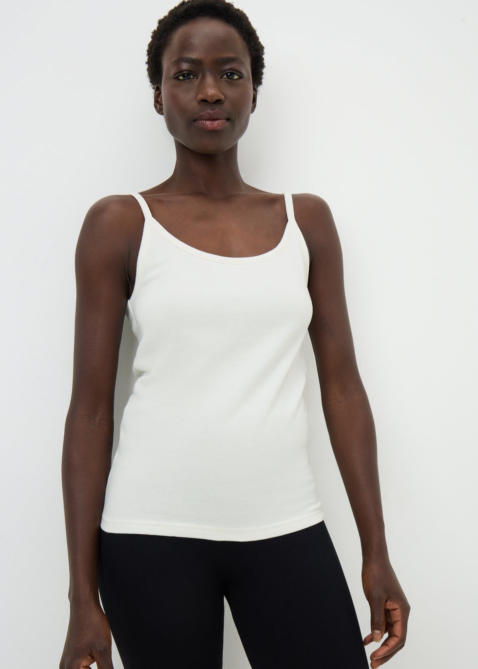 Cream Medium Warmth Thermal Base Layer Vest