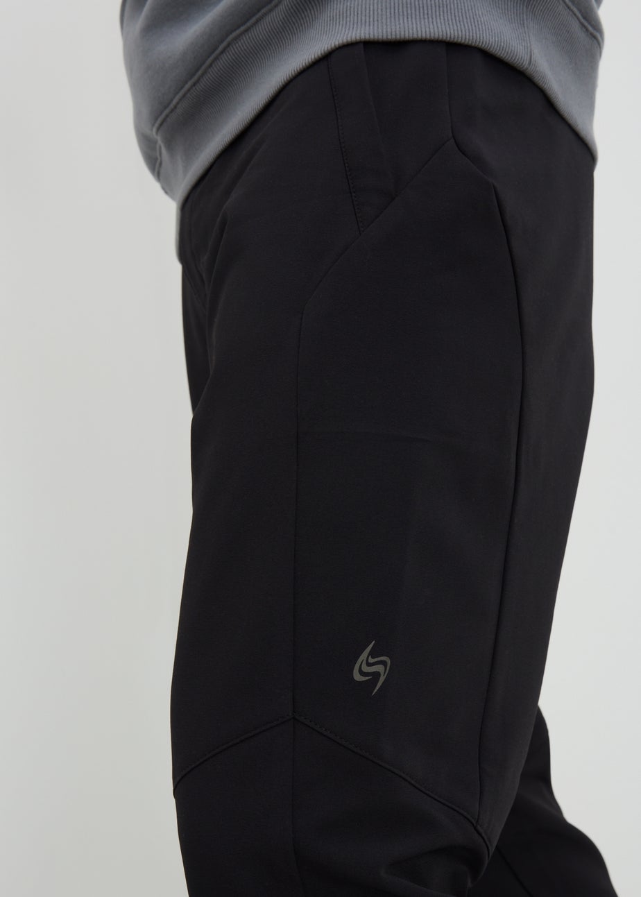 Black Fleece Lined Trek Trousers