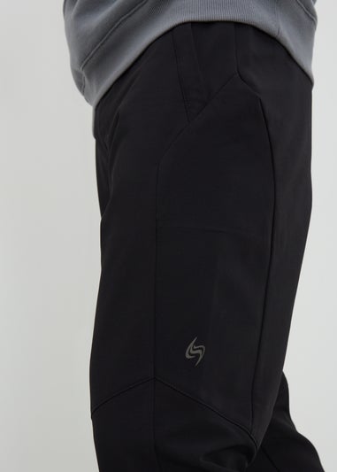 Black Fleece Lined Trek Trousers