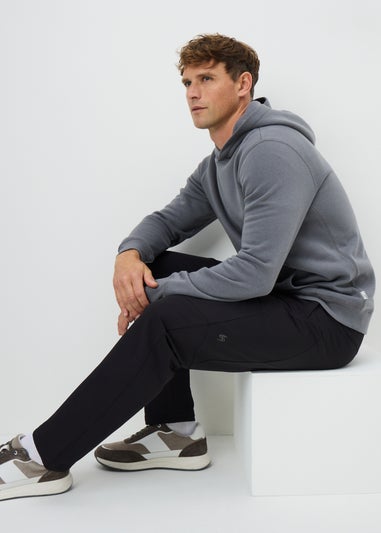 Black Fleece Lined Trek Trousers