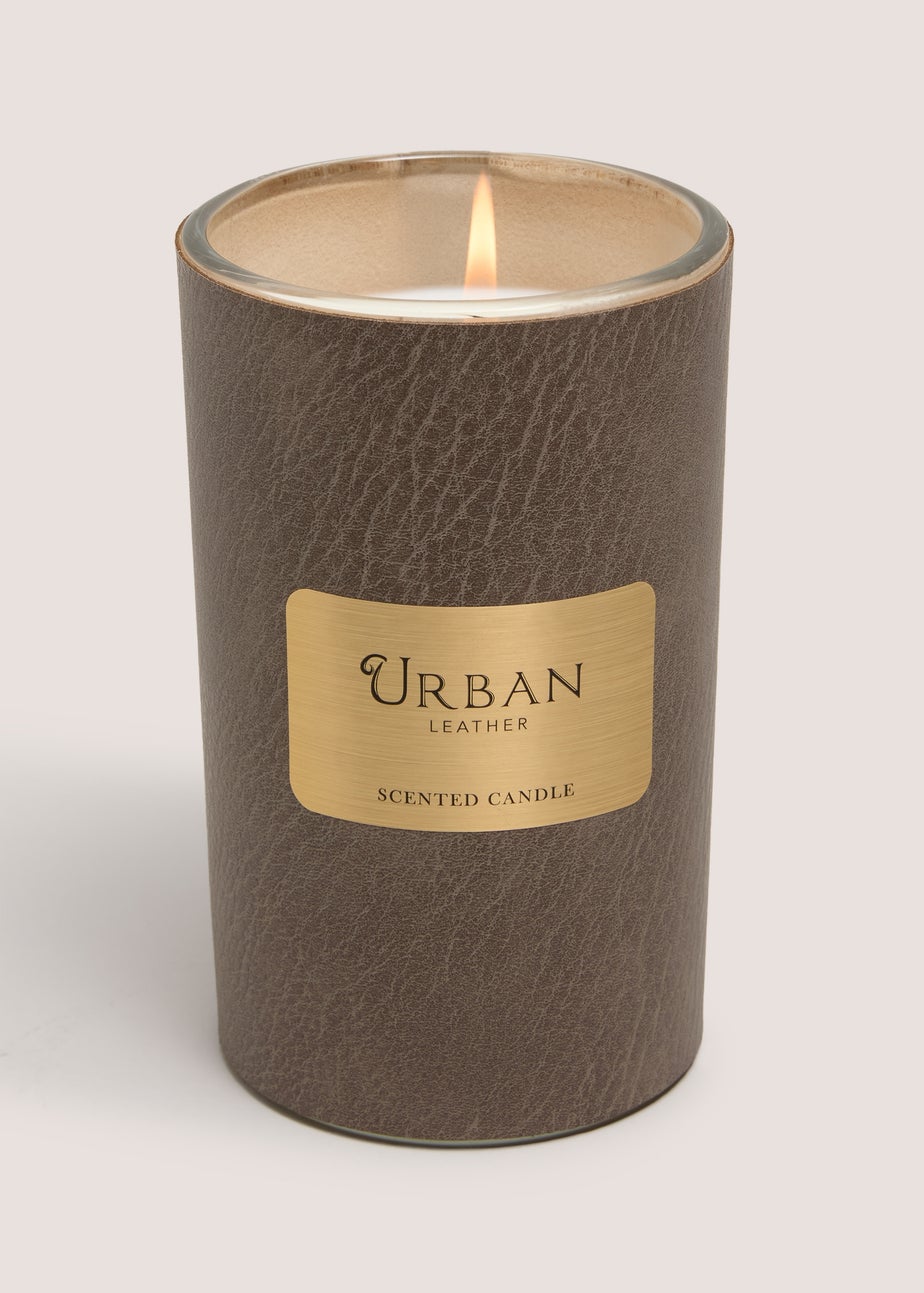 Urban Leather Scented Candle