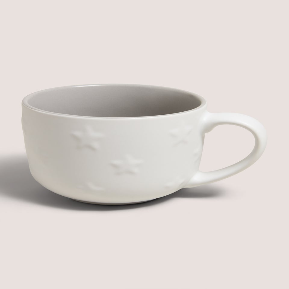 Grey Star Mug