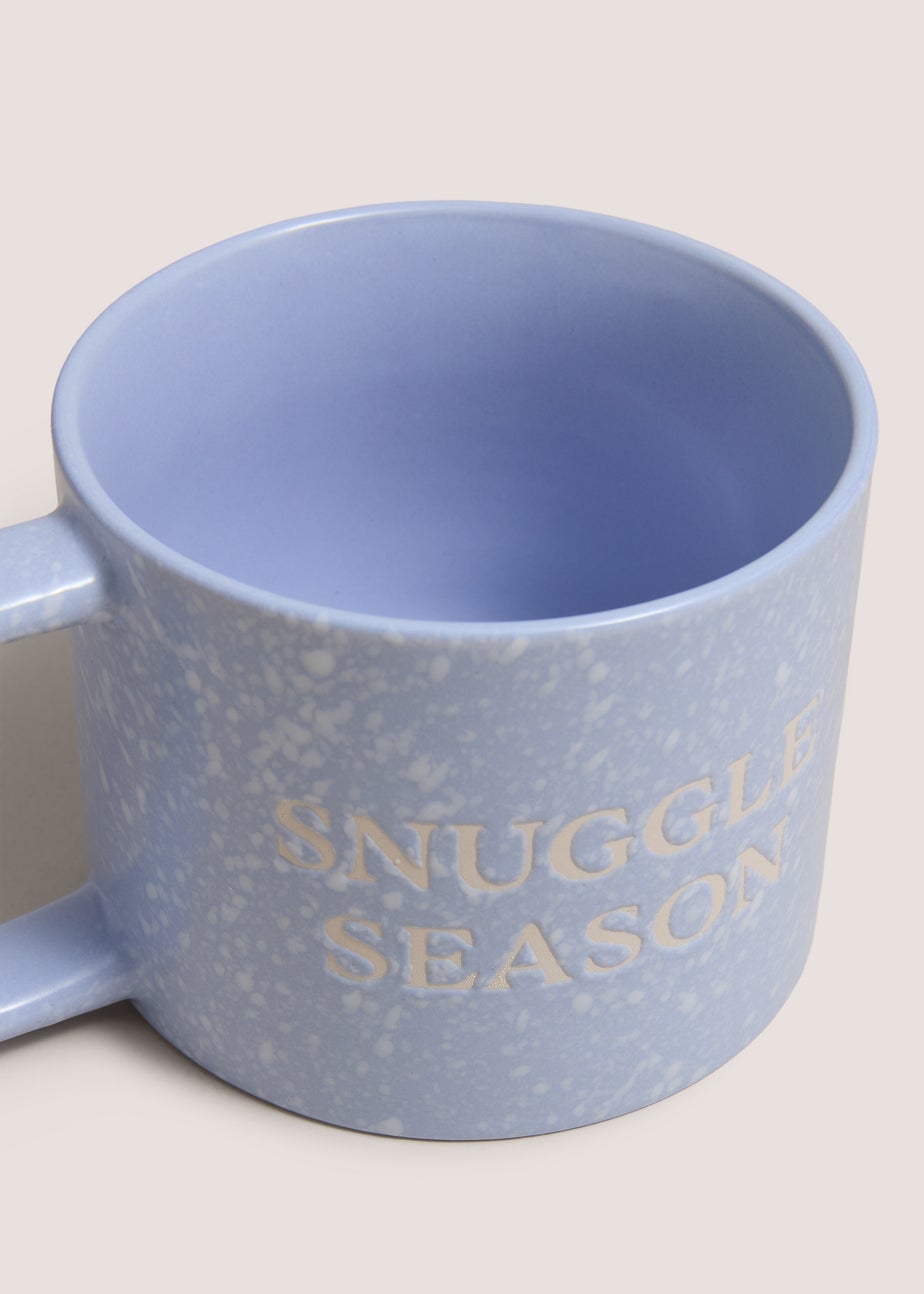 Blue Snuggle Season Mug