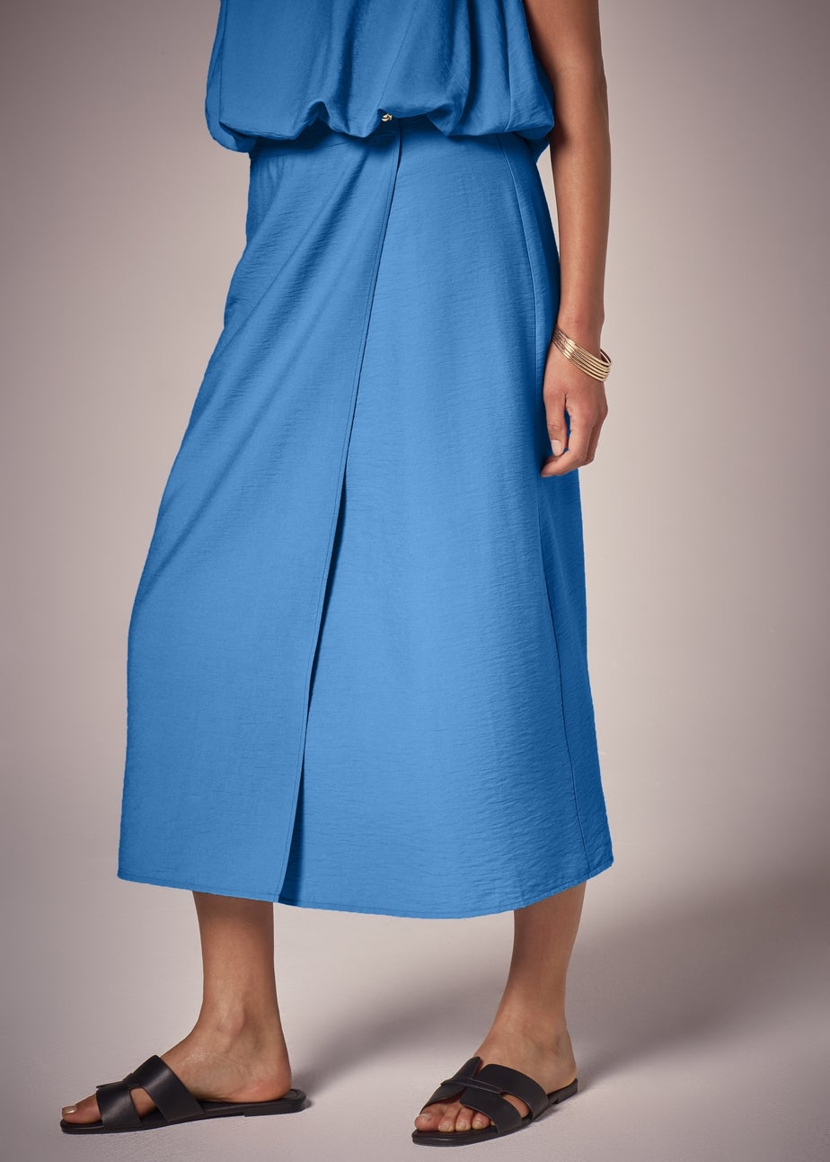 Et Vous Blue Midaxi Skirt