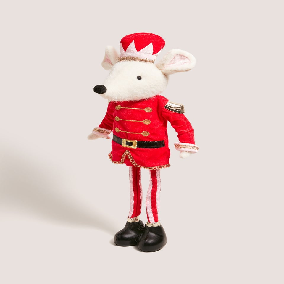 Red Razzamatazz Mouse Decoration