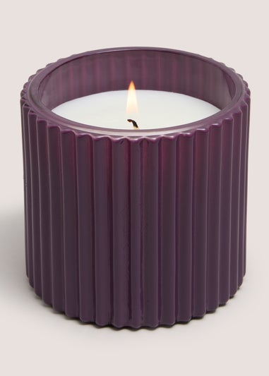 Purple Enriched Candle