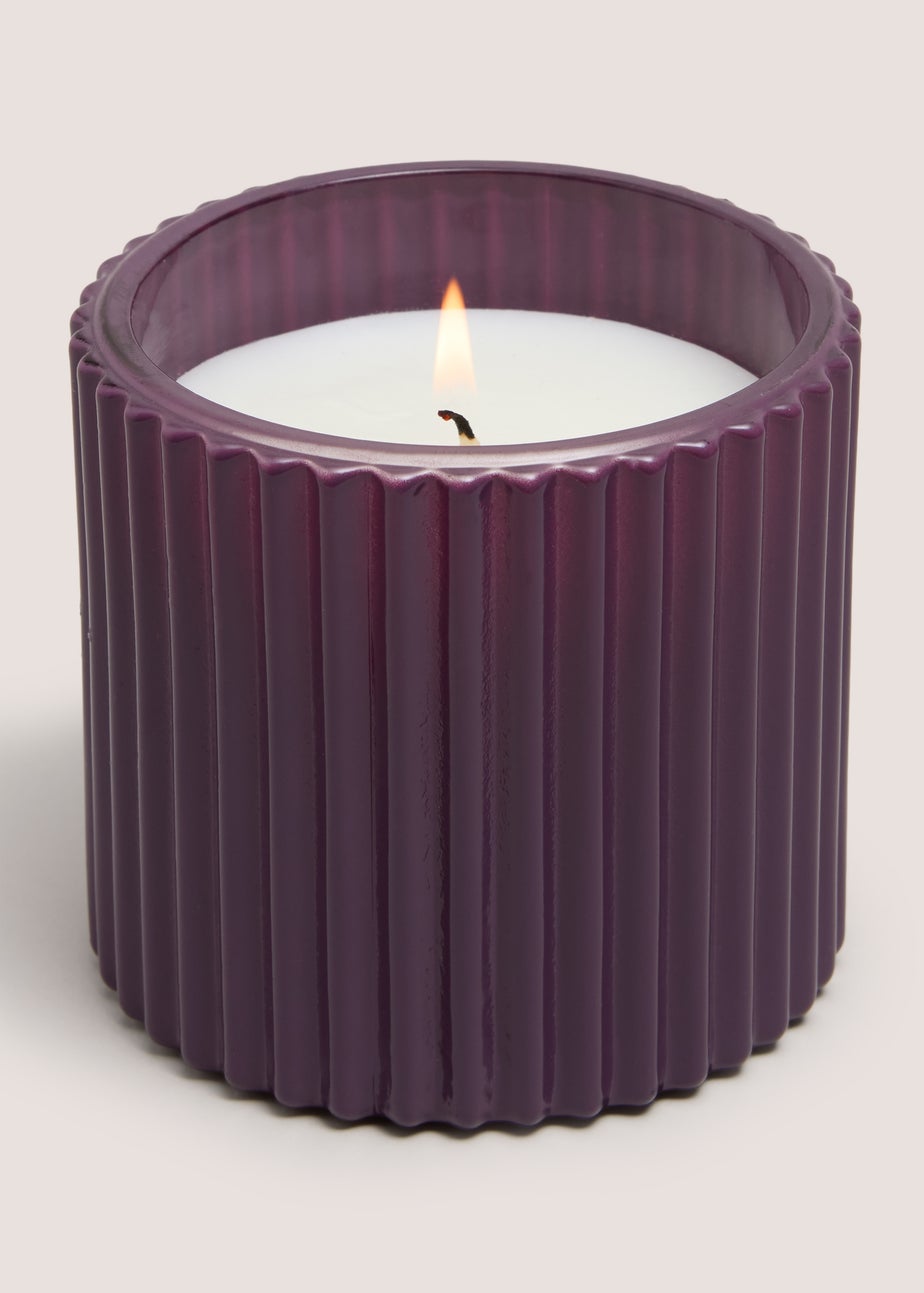 Purple Enriched Candle
