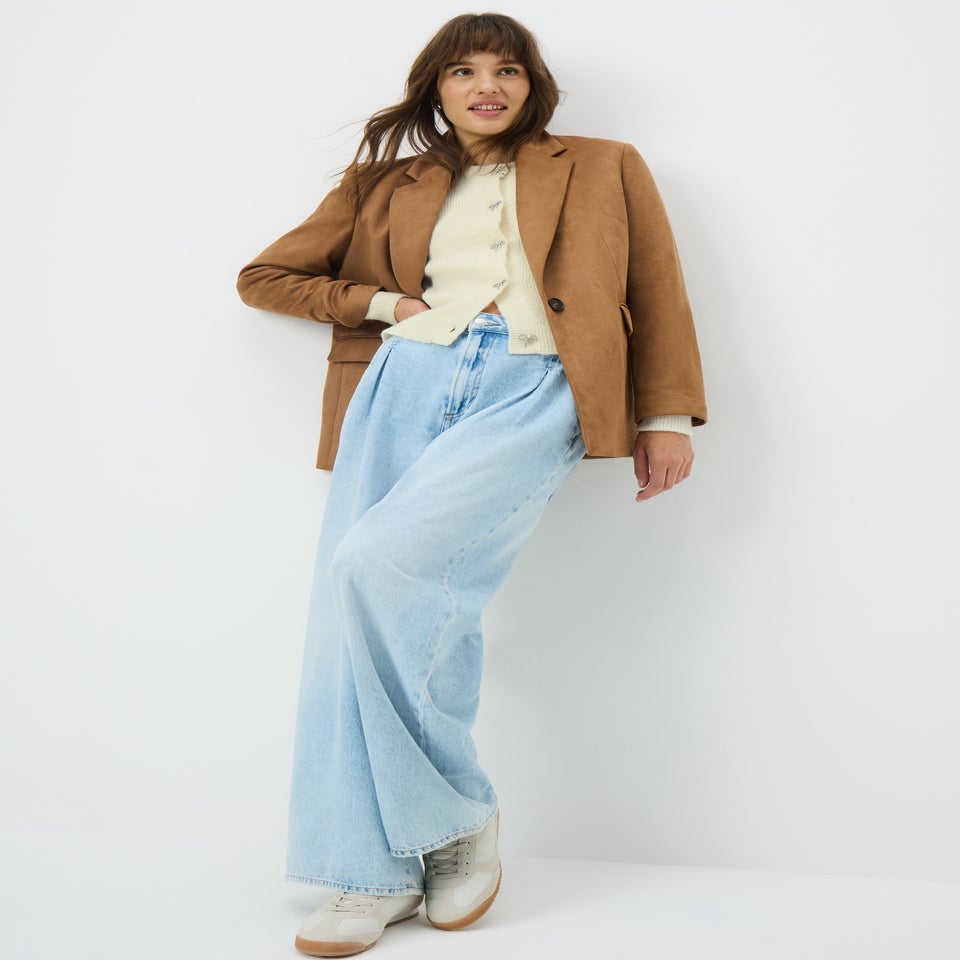 Cream Embellished Cardigan