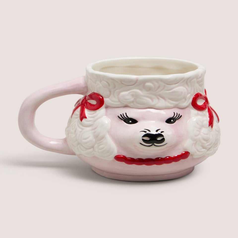 Pink Poodle Mug