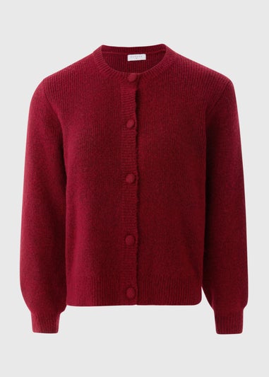 Red Button Cardigan