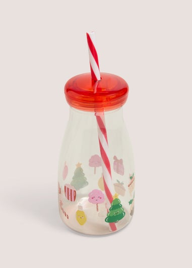 Kids Christmas Milk Bottle