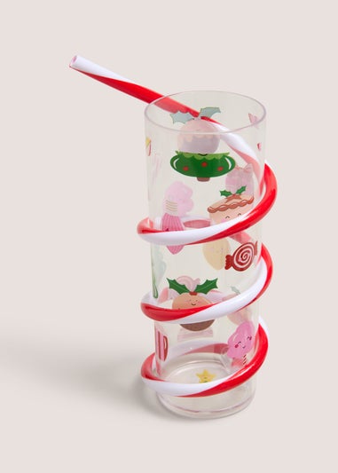 Kids Christmas Twisty Straw Tumbler