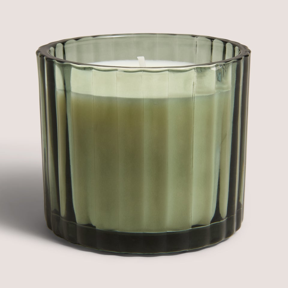 Green Mistletoe Cottage Candle