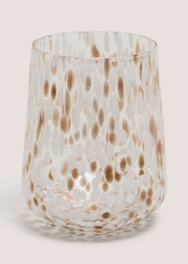 Gold Mono Confetti Tumbler