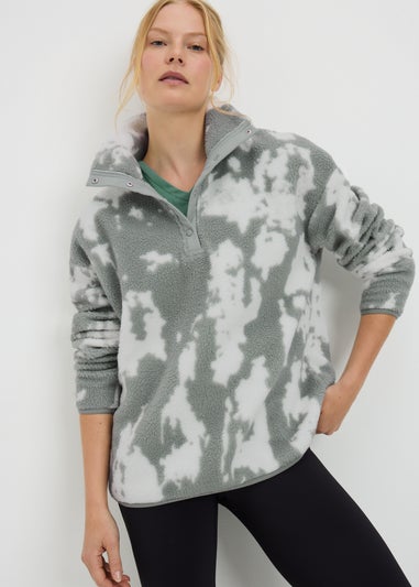 Souluxe Green Fleece Jumper