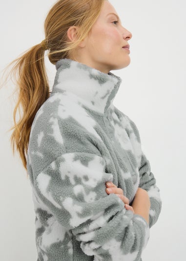 Souluxe Green Fleece Jumper