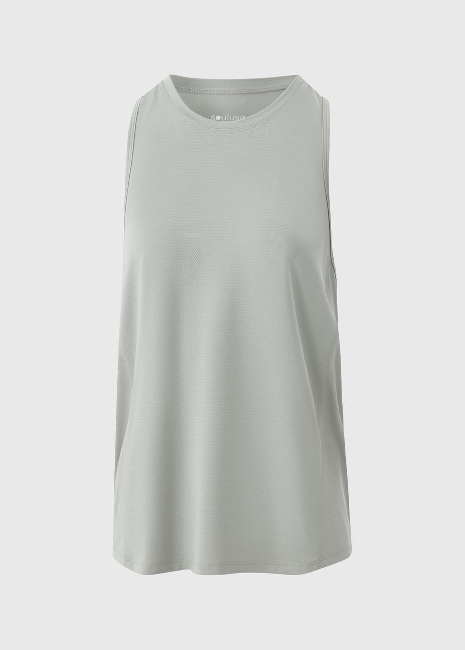 Souluxe Grey Vest Top