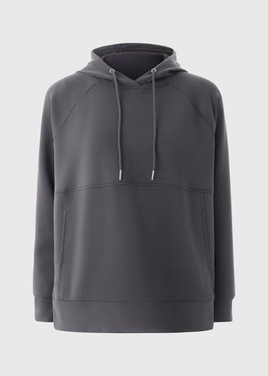 Grey Longline Hoodie