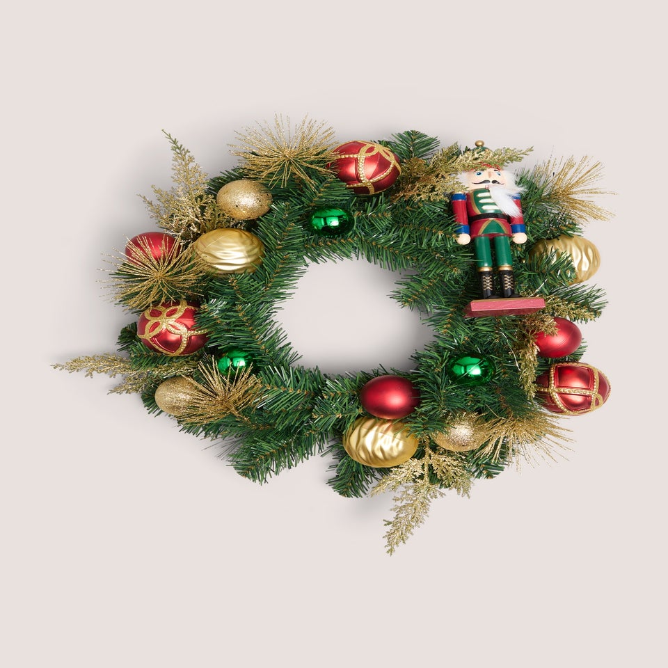 Nutcracker LED Wreath