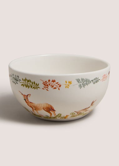 Woodland Animal Cereal Bowl