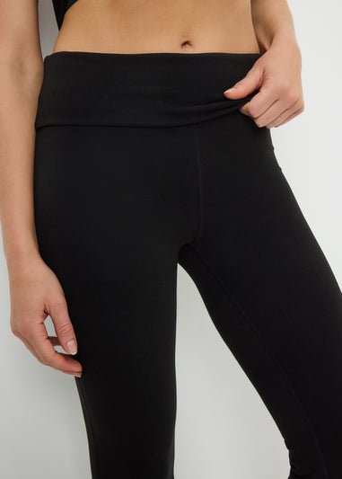 Black Fleece Flare Legging