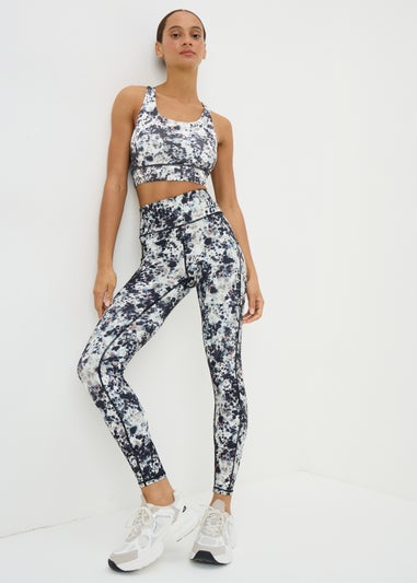 Souluxe Multicoloured Splatter Print Crop Top