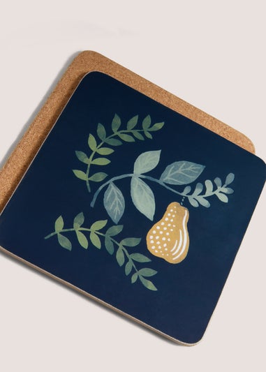 Folk Harvest Tea Coasters