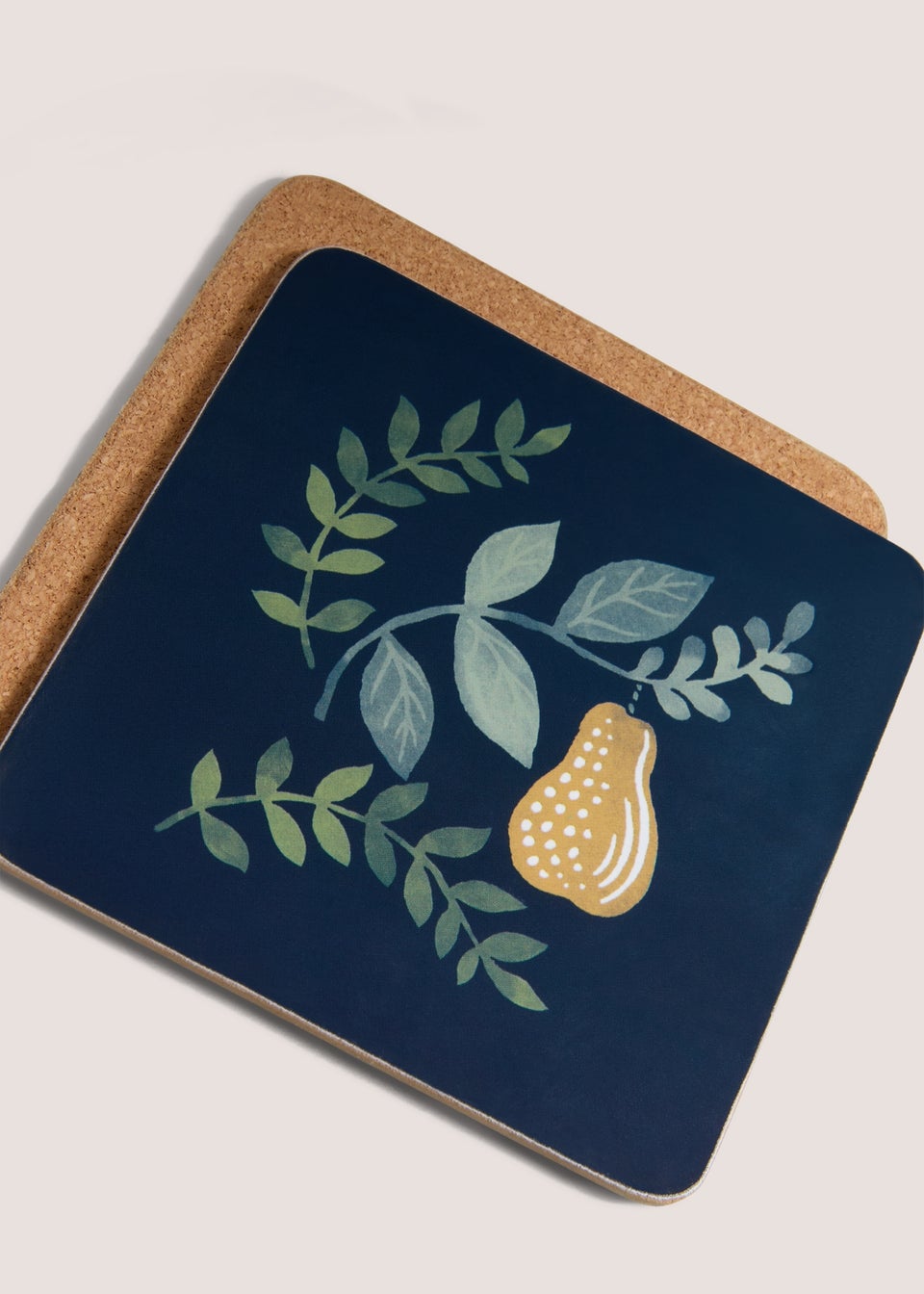 Folk Harvest Tea Coasters