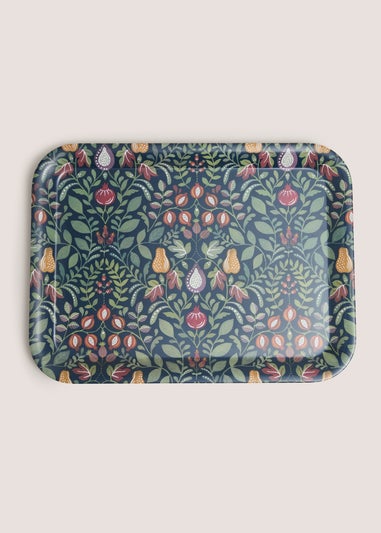 Folk Harvest Tray