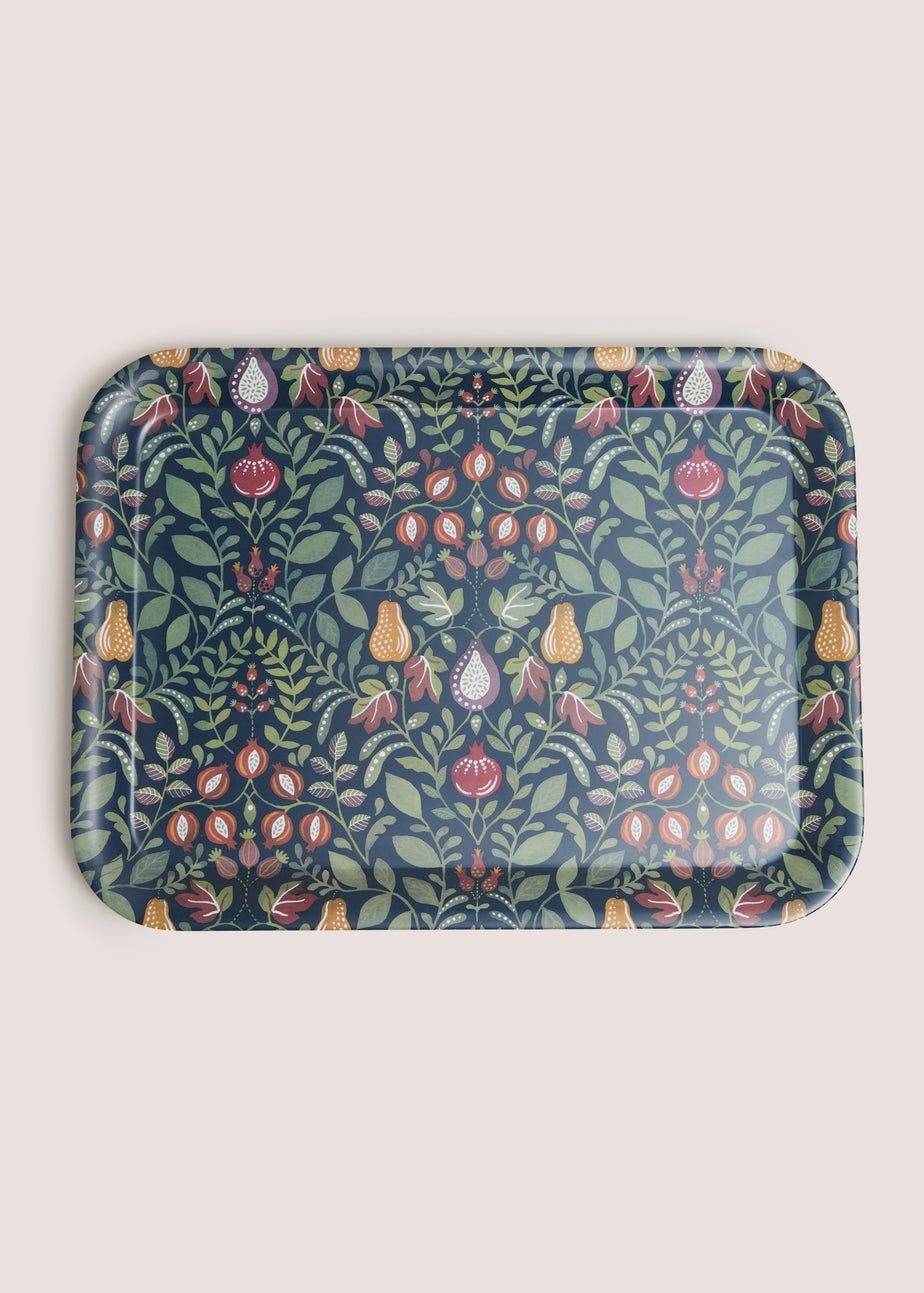 Folk Harvest Tray