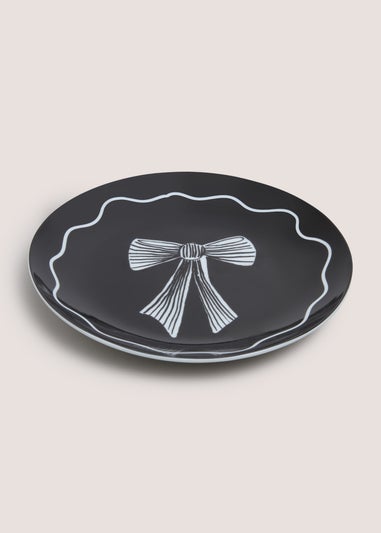 Black Bow Side Plate