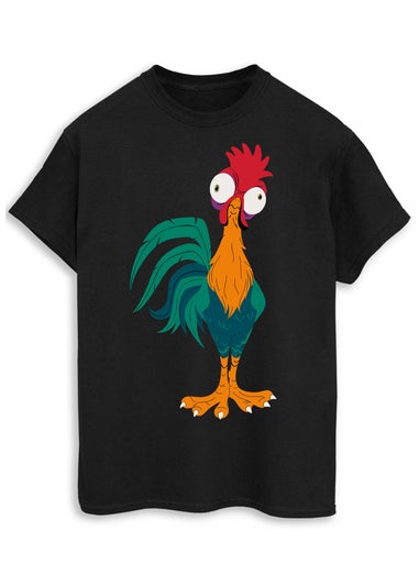 Disney Moana 2 Hei Hei Black Graphic T-Shirt