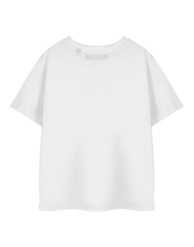 Disney White Cars Lightning McQueen Kids T-Shirt (3-14 Years)