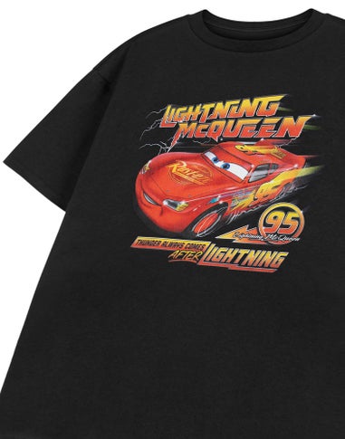 Disney Black Cars Always After Lightning Kids T-Shirt (3-14 Years)