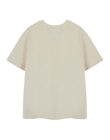 Disney Beige  Cars Racing Sports Network Kids T-Shirt (3-14 Years)