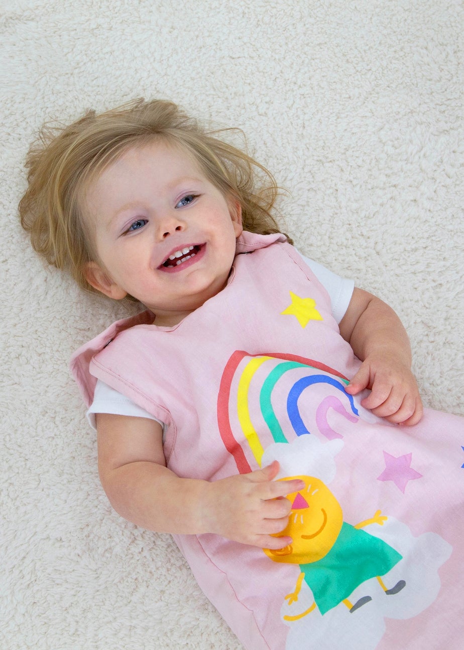 Peppa Pig Pink Lullabies Sleeping Bag Sack 6-18 Months