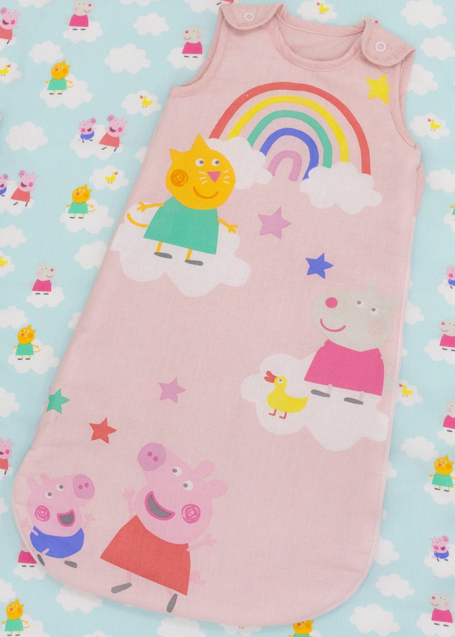 Peppa Pig Pink Lullabies Sleeping Bag Sack 6-18 Months