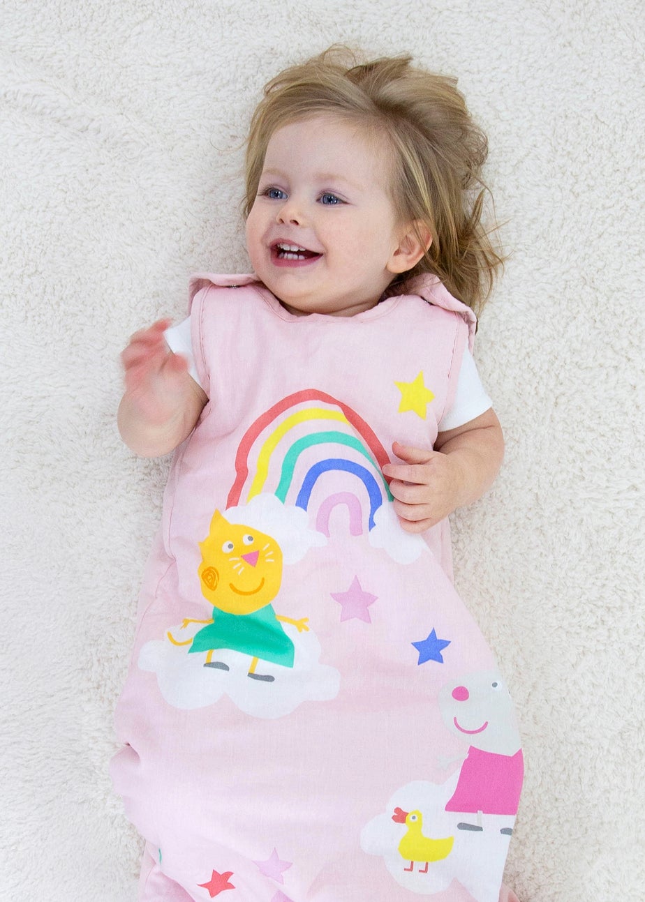 Peppa Pig Pink Lullabies Sleeping Bag Sack 0-6 Months
