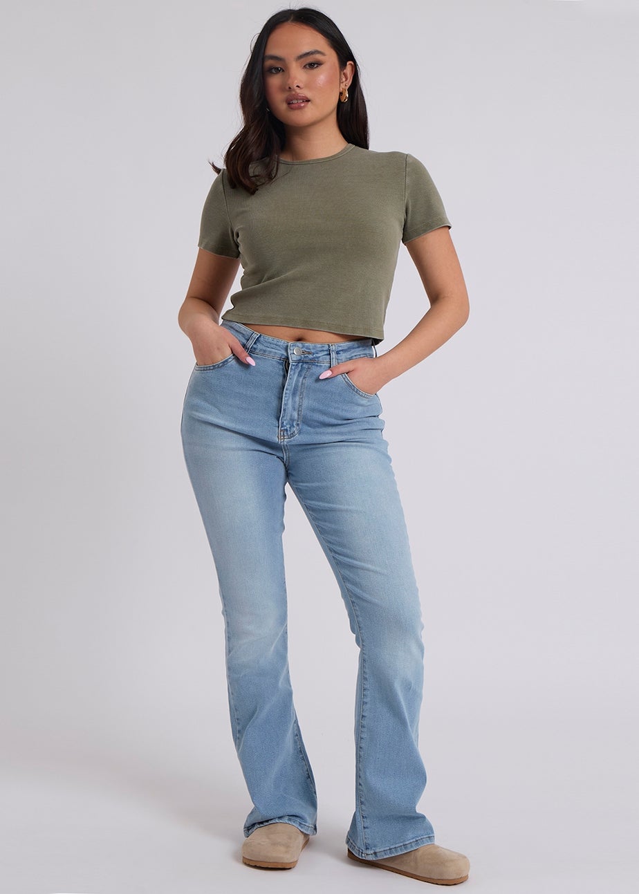 Urban Bliss Light Blue Bootcut Jean