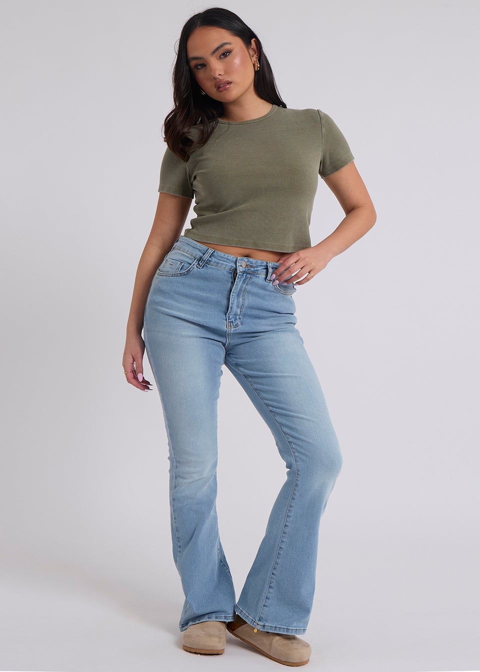 Urban Bliss Light Blue Bootcut Jean