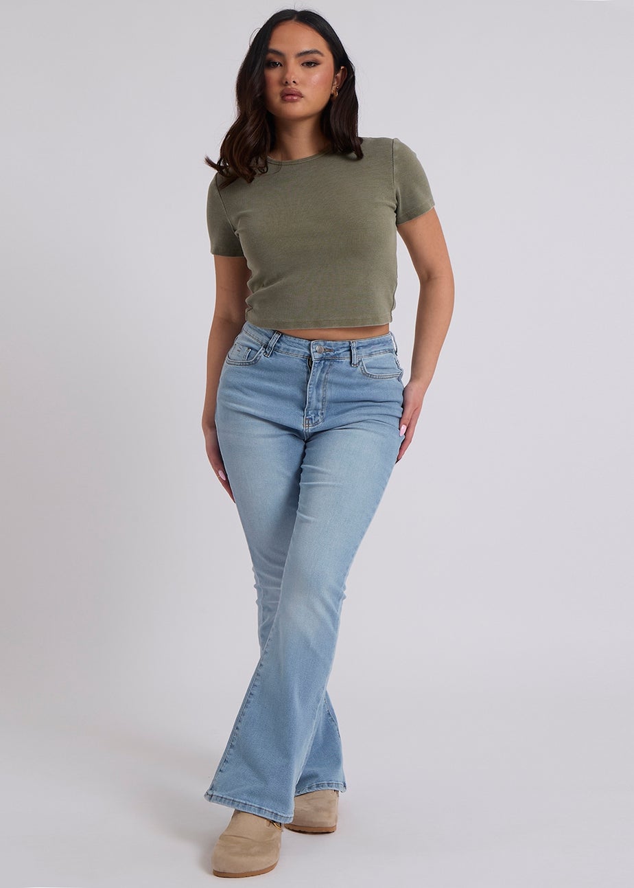 Urban Bliss Light Blue Bootcut Jean