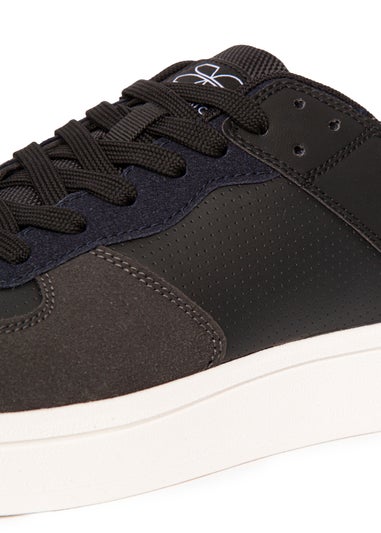 Crosshatch Black Avelino Trainers