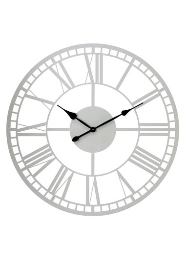 Charles Bentley Malham Indoor Outdoor Round Skeleton Wall Clock (Dia. 90cm)