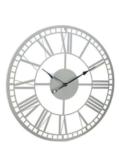 Charles Bentley Malham Indoor Outdoor Round Skeleton Wall Clock (Dia. 90cm)