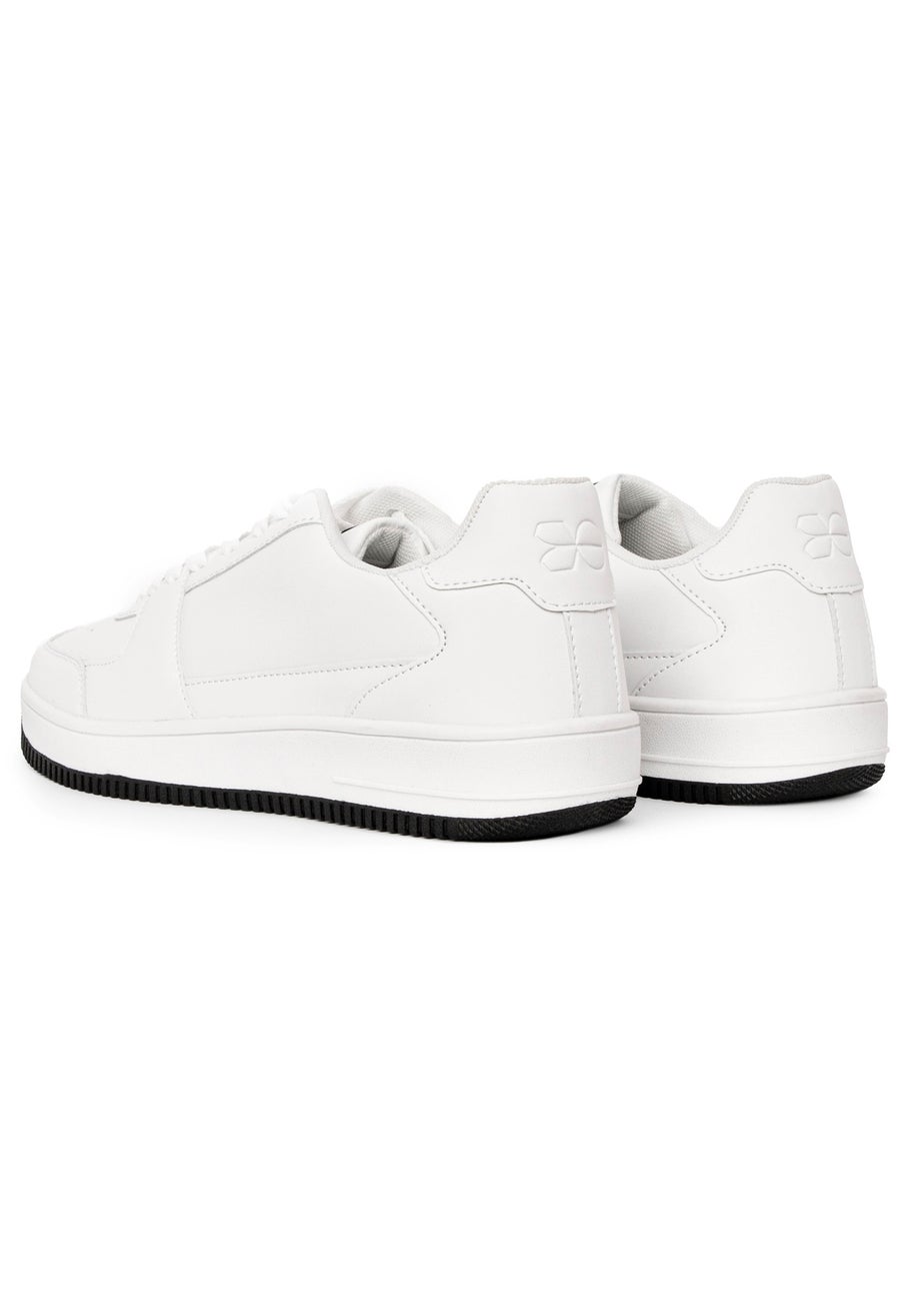 Crosshatch White Casimiro Trainers