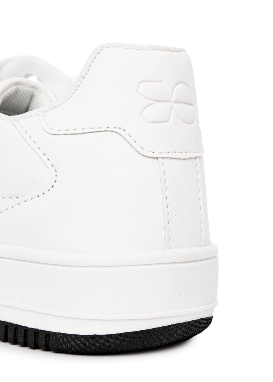 Crosshatch White Casimiro Trainers