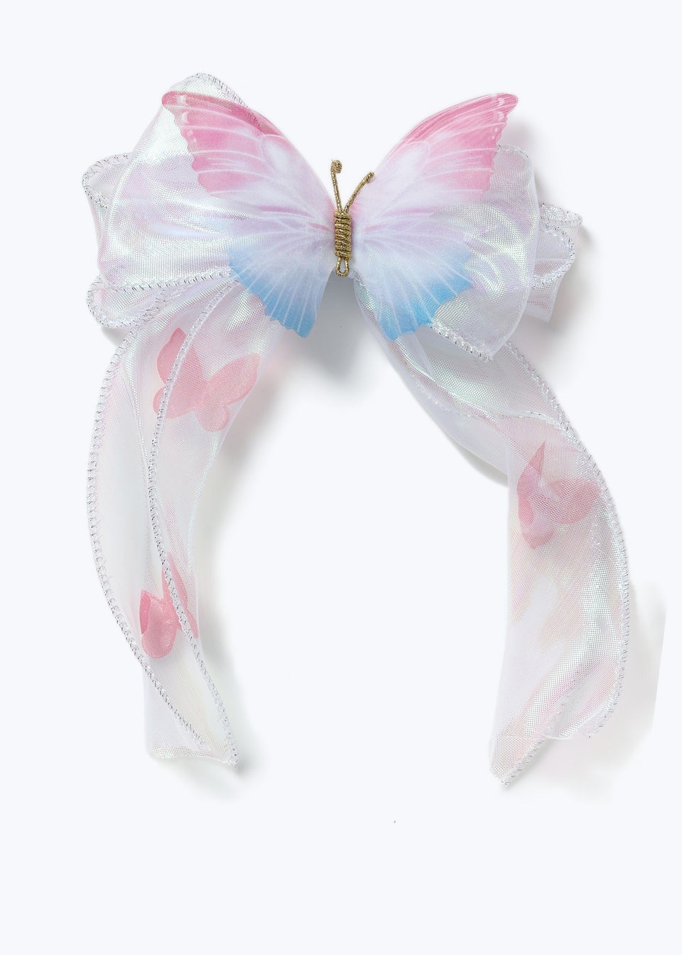 Muse Multi Coloured Butterfly Bow