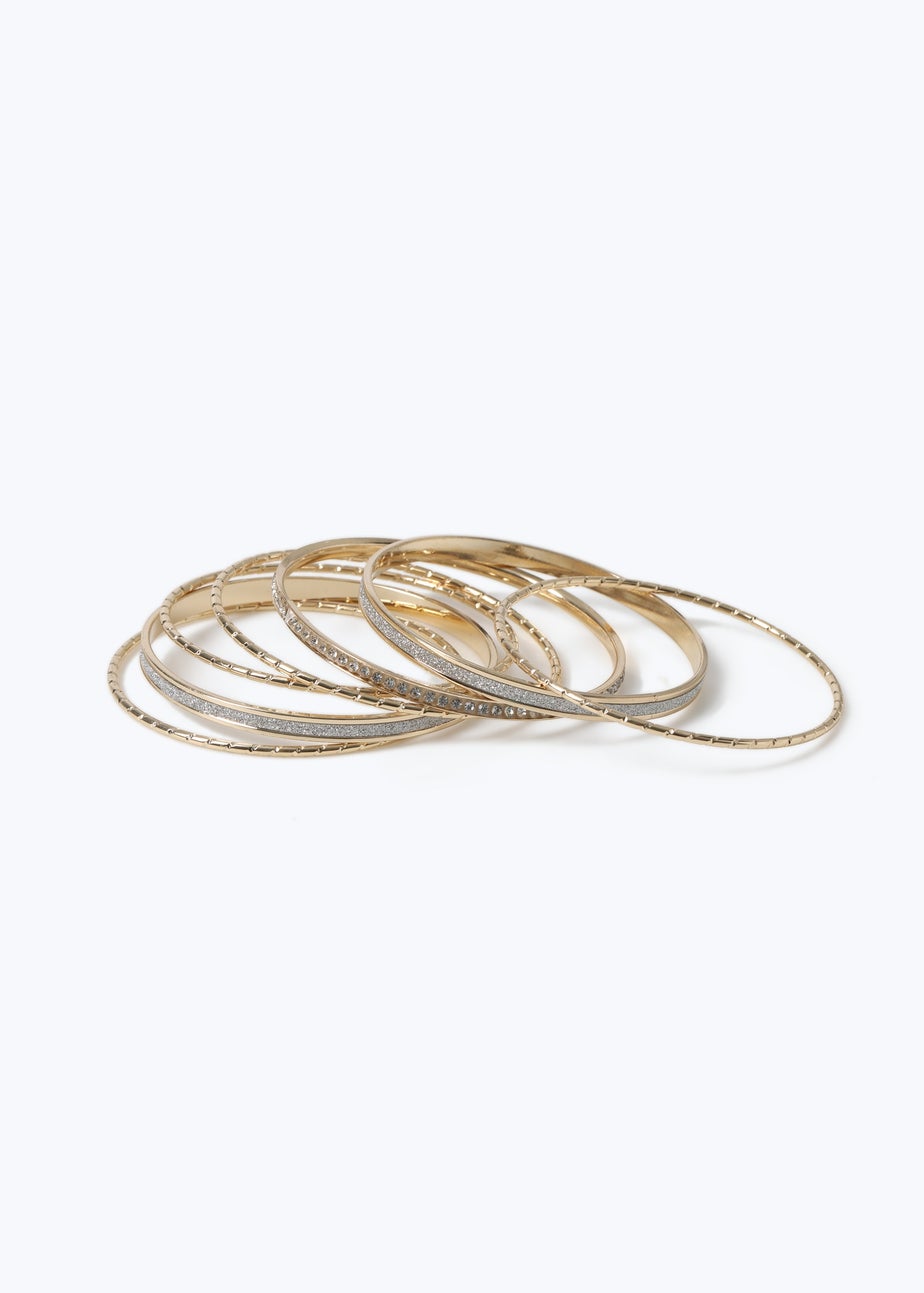 Multipack Gold Bangles