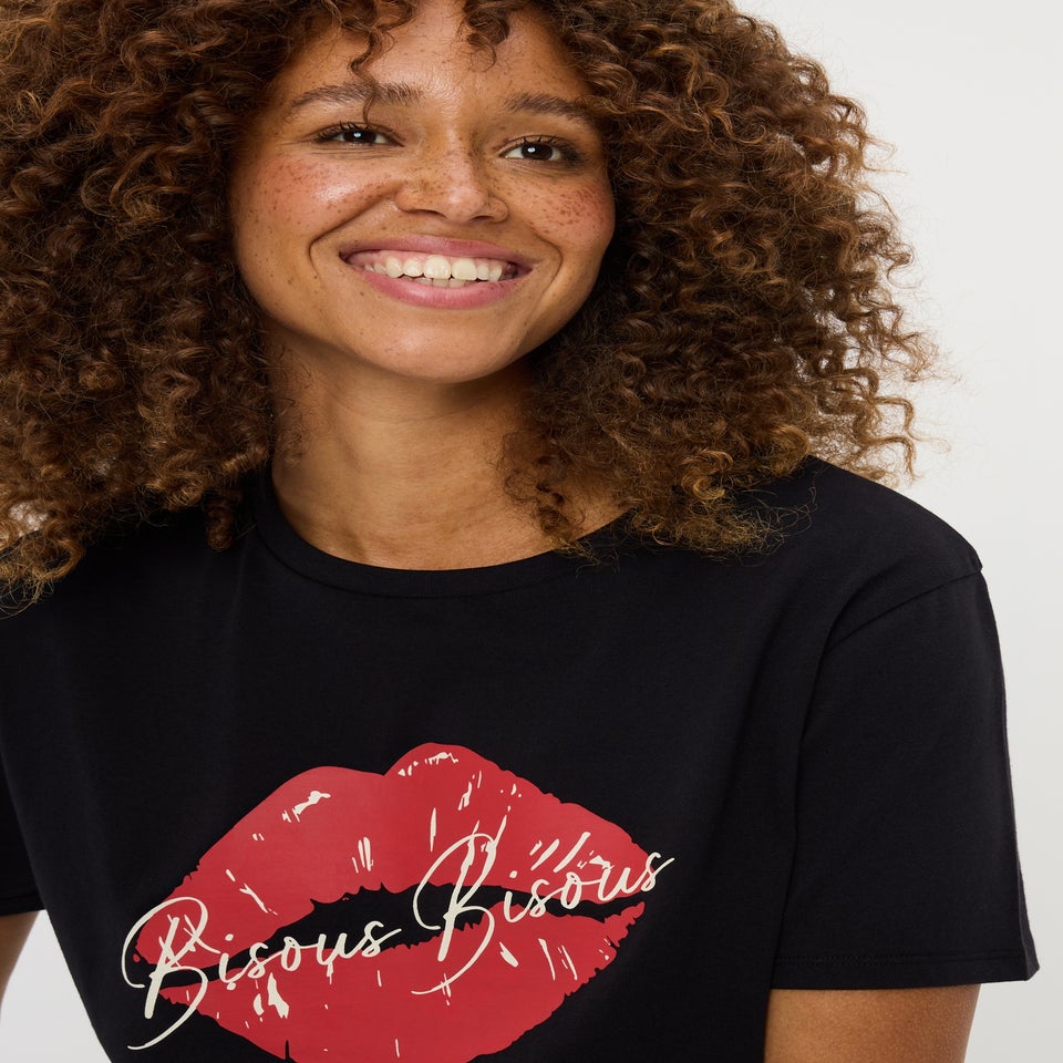 Black Graphic T-Shirt