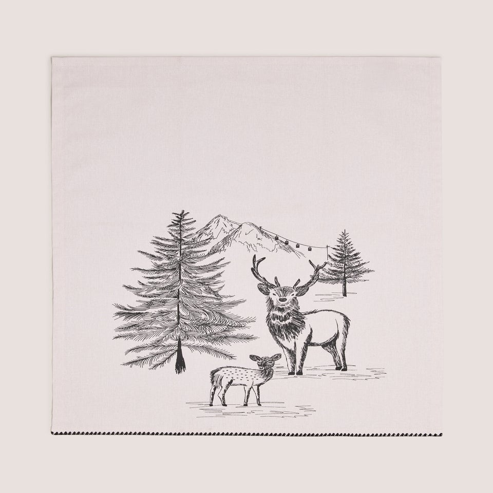 White Stag Large Tea Towel
